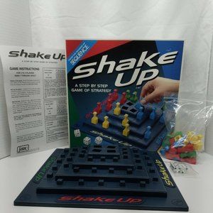Shake Up Strategy Board Game By Jax Ltd 1997 Vintage 2-4 Players Complete EUC